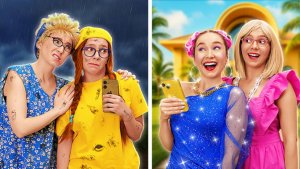 Богатая мама vs бедная мама | Фантастические советы для родителей 👶✨