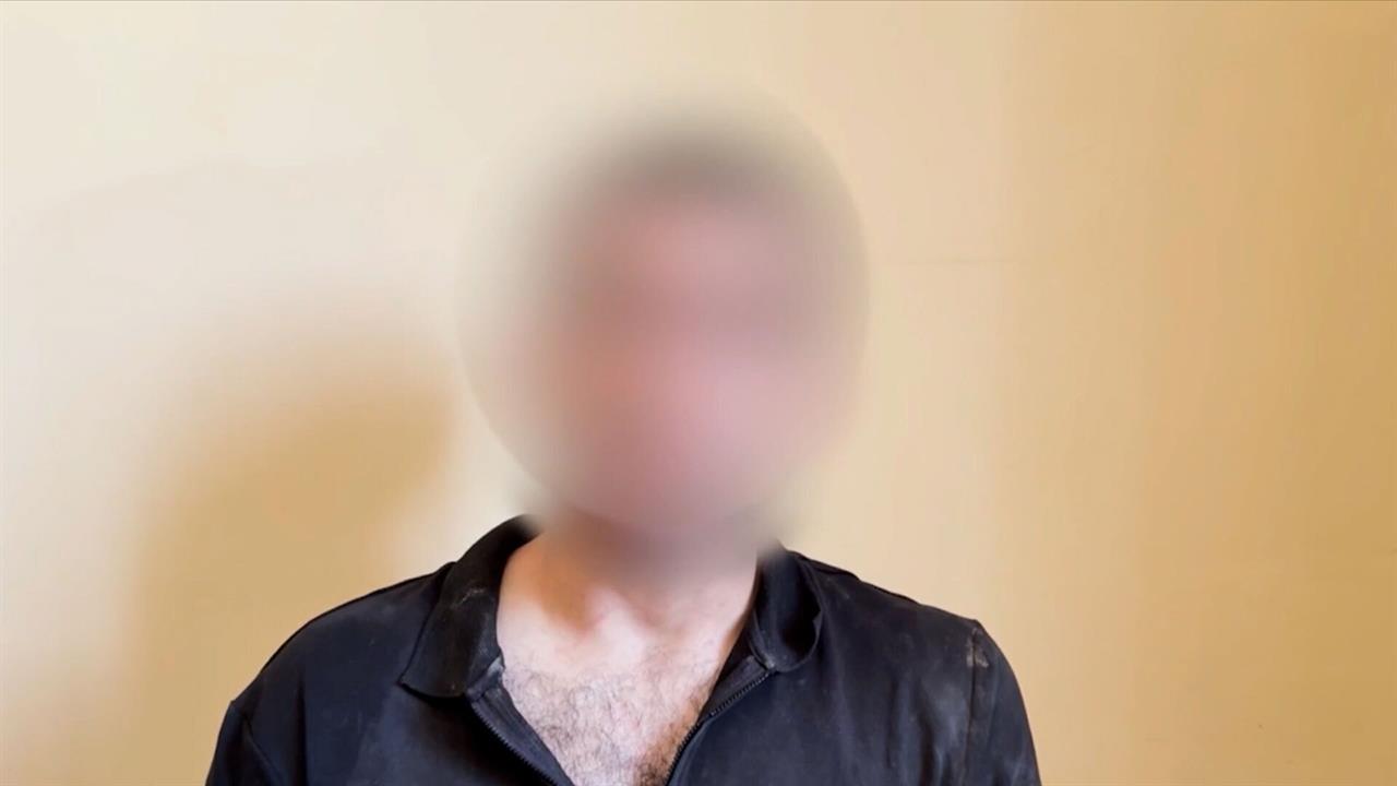 ФСБ показала кадры задержания азербайджанца за подготовку терактов в России