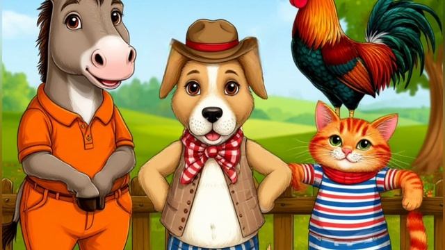 Аудиосказка. Бременские музыканты. Братья Гримм. смотреть онлайн