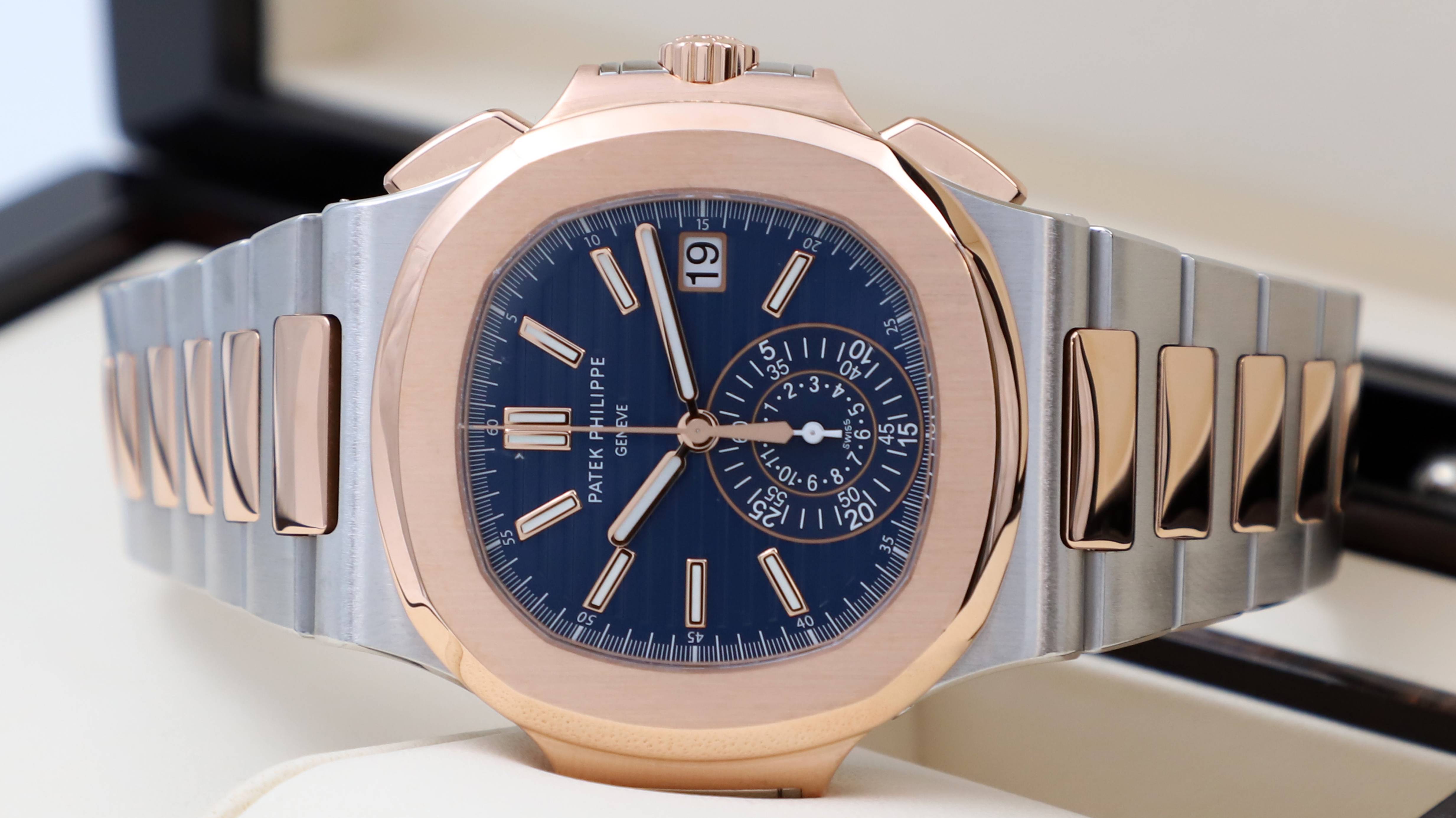 Patek Philippe Nautilus Chronograph 40.5 mm 59801AR-001 смотреть онлайн