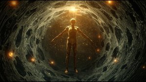 Birth of a Star in a Machine Moon 🌙✨ 2-Hour Biomechanical Ambience | Artificial Creation Soundscape