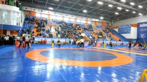 Первенство России по греко-римской борьбе среди юношей до 16 лет Майкоп 2005 год. Часть 14.