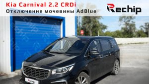 Отключение мочевины Kia Carnival 2.2 дизель CRDi