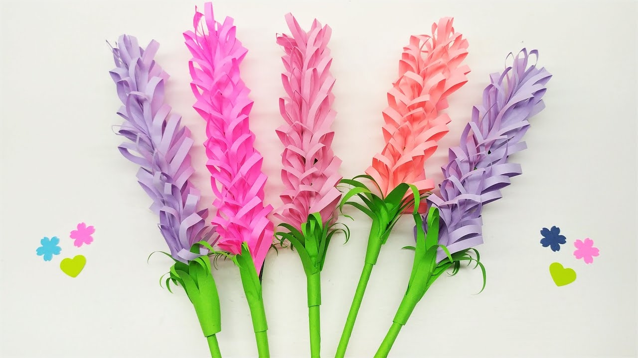 ЦВЕТЫ ИЗ БУМАГИ. ЛАВАНДЫ смотреть онлайн