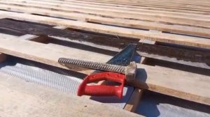 Крыша дома растёт. Приближаемся к финишу. СЕМЬЯ НА ДАЧЕ #277.