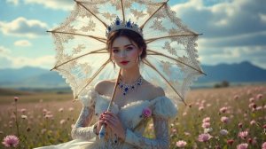 Будь принцессой. Красивое видео от ИИ.