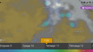 Вилюйская группа улусов. Прогноз погоды 5-13 сентября 2025 г
