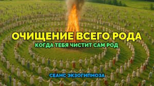 ОЧИЩЕНИЕ ВСЕГО РОДА. КОГДА ТЕБЯ ЧИСТИТ РОД