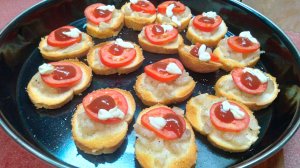 Быстрые бутерброды с салом в духовке за 5 минут