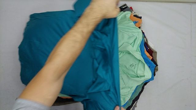 Футболки мужские polo кор. рукав секонд оптом 3 пак