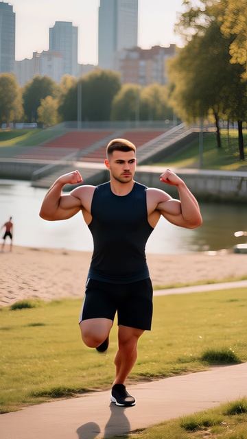 Бегущий атлет: когда спорт встречается с AI.