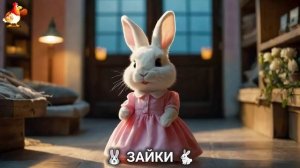 Зая и Зайчата 🐰🐇🐇 Веселые истории из жизни семейства зайчиков (43)