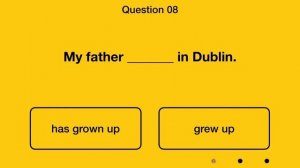 Past Simple or Present Perfect Quiz _ English Grammar Practice Test