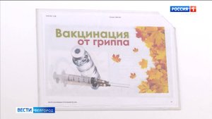 В Белгородскую область поступило свыше 400 тысяч доз вакцины от гриппа