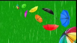 видеосопровождение "Дождик, ты нам нужен" без музыки