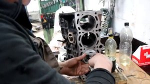 3SF-E TOYOTA виста sv40 капитальный ремонт двигателя .mp4