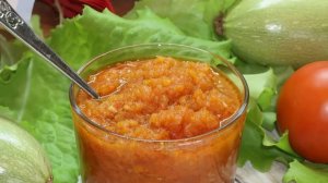 Аджика из кабачков.