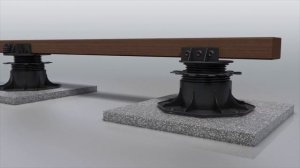 Регулируемые опоры для террасной доски fischer TERRADEC FTA-UF