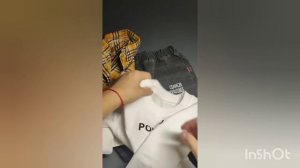 Костюм тройка для мальчика. Джинсы, рубашка, лонгслив.