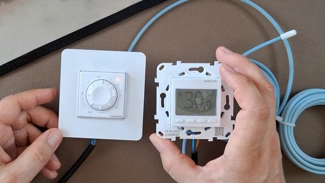 Терморегулятор WELROK RTP для тёплого пола (в подрозетник)