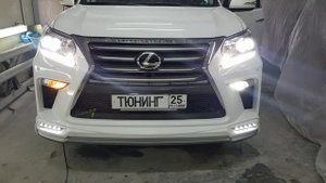 Рестайлинг Lexus GX 460 из 2010 в 2013+