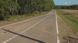 Новая дорога соединилась с асфальтированной трассой в д. Малое Еськино. Сход жителей деревни.