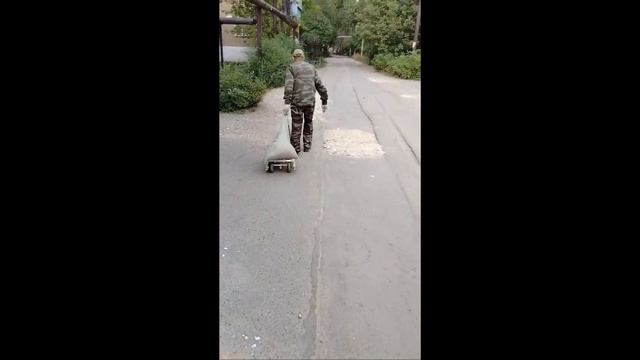 Пенсионер превращает заброшенный участок в уютное пространство смотреть онлайн