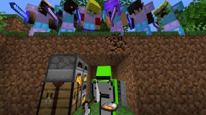 Minecraft Speedrunner VS 6 Hunters