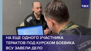 На еще одного участника терактов под Курском боевика ВСУ завели дело