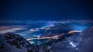 НОЧНОЕ МОРЕ ИЗ ОБЛАКОВ!