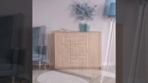 СИРИУС тумба 2 двери и 3 ящика 117х95 сонома