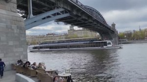 4K.Walking Moscow. Gorky Park.
