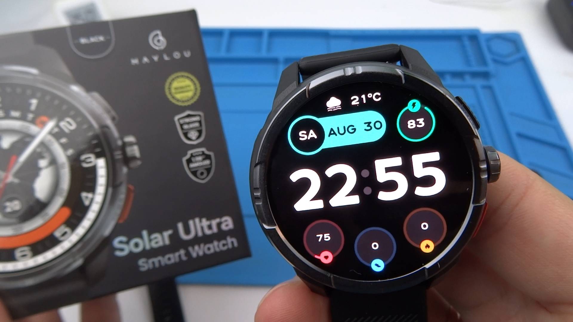 HAYLOU Solar Ultra и HAYLOU Watch 4  умные  часы с GPS, фитнес функциями,  с микрофоном... обзор смотреть онлайн