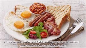 British Food. Learn English