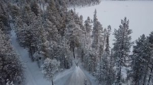 Арктический глэмпинг «Гиперборея» зимой