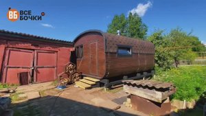 Установили Баню Квадро-Овал 5 на 4 метра в г.Вичуга Ивановской области