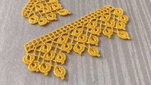 Узор крючком (кайма)