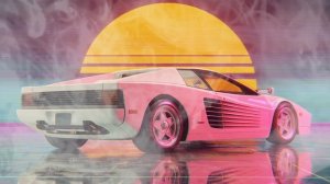 Pink Sun Overdrive | 80s Synthwave & Retrowave Mix (Study • Coding • Chill)