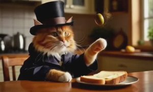 Магический кот.