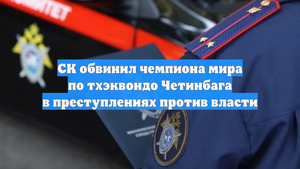 СК обвинил чемпиона мира по тхэквондо Четинбага в преступлениях против власти