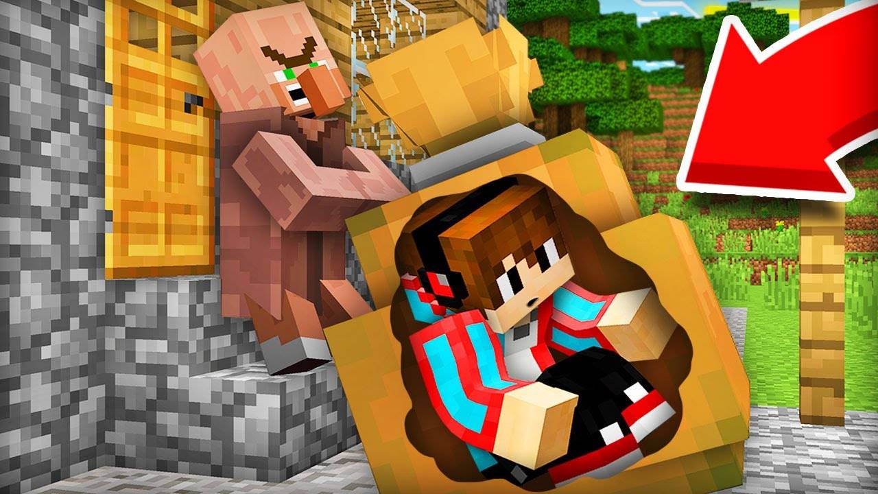 Я ТАЙНО ПРОНИК В ДОМ ЖИТЕЛЯ В МАЙНКРАФТ Компот Minecraft