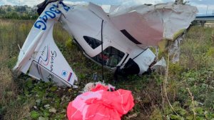 Легкомоторный самолет совершил аварийную посадку в Подмосковье