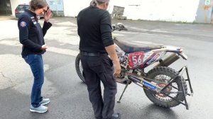 Silk way rally 2019. Anastasia Nifontova после аварии на 4 -ом этапе.