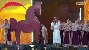 Исполнение Юлией Макеич песни «Родина внутри»