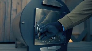 Запуск печи наружной 45 кВт