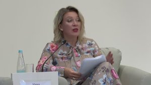 Мария Захарова Выступила с обзором на форуме «Крылья Сахалина», 7 сентября 2025 года