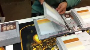 Изготовление папок с образцами