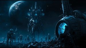 «Prayers to the Machine God» 🌑📡 2-Hour Mechanical Horror Ambience ｜ AI Worship Soundscape ｜ Dark