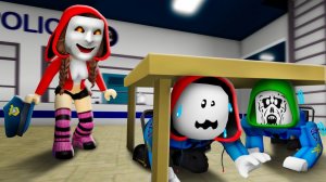 У ПОЛИЦЕЙСКОГО Джей Джея и Майки есть БЕЗУМНАЯ СТАЛКЕРША! | ROBLOX Брукхейвен 🏡RP анимация роблокс