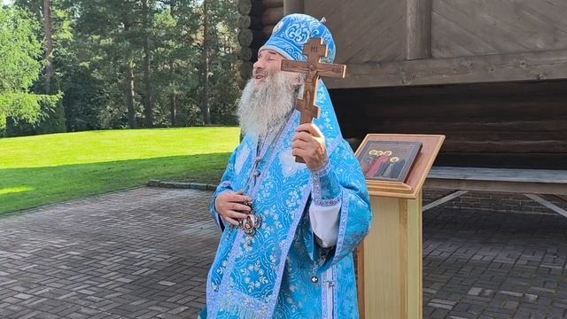 Проповедь митрополита Иоанна в Богородице-Сергиевой пустыни смотреть онлайн